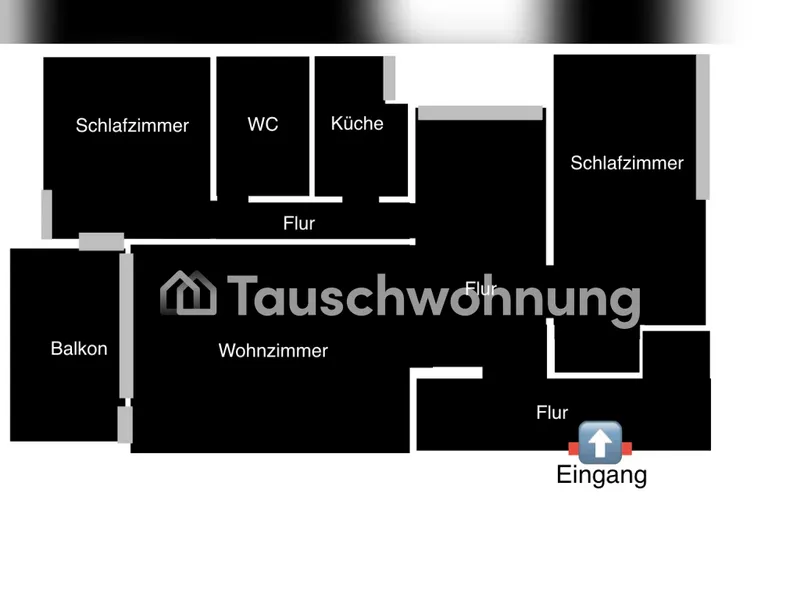 Tauschwohnung: 3 Zimmer Wohnung — photo 1